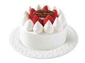 直営農園「いちごの森」の初なりフレッシュいちごを、たっぷりあしらった大人気のクリスマスケーキ☆