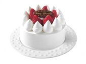 直営農園「いちごの森」の完熟いちごたっぷり ☆「クリスマスケーキ」